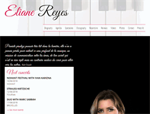 Tablet Screenshot of eliane-reyes.com